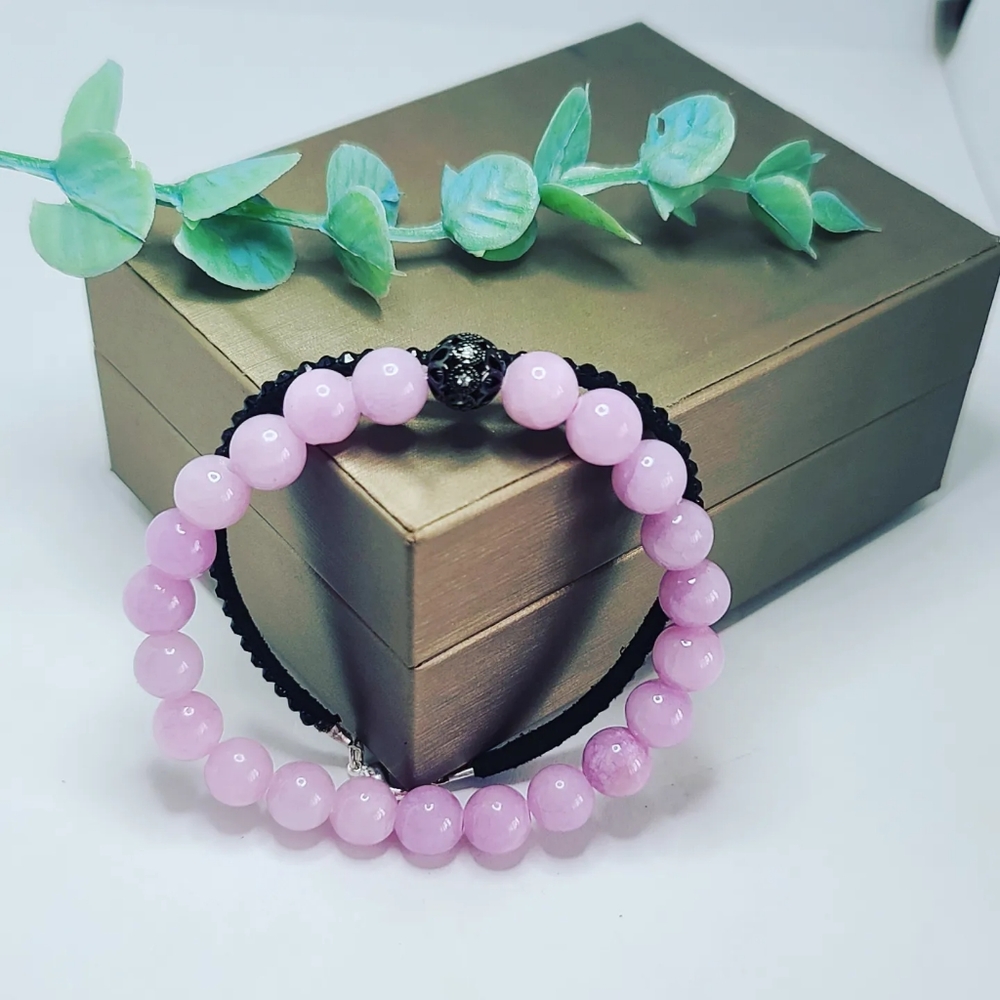 Kunzite bracelet